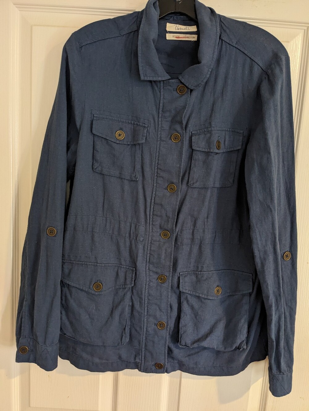 Navy Lightweight Utility Jacket for Women